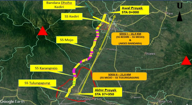 Jalan Tol Kediri-Tulungagung