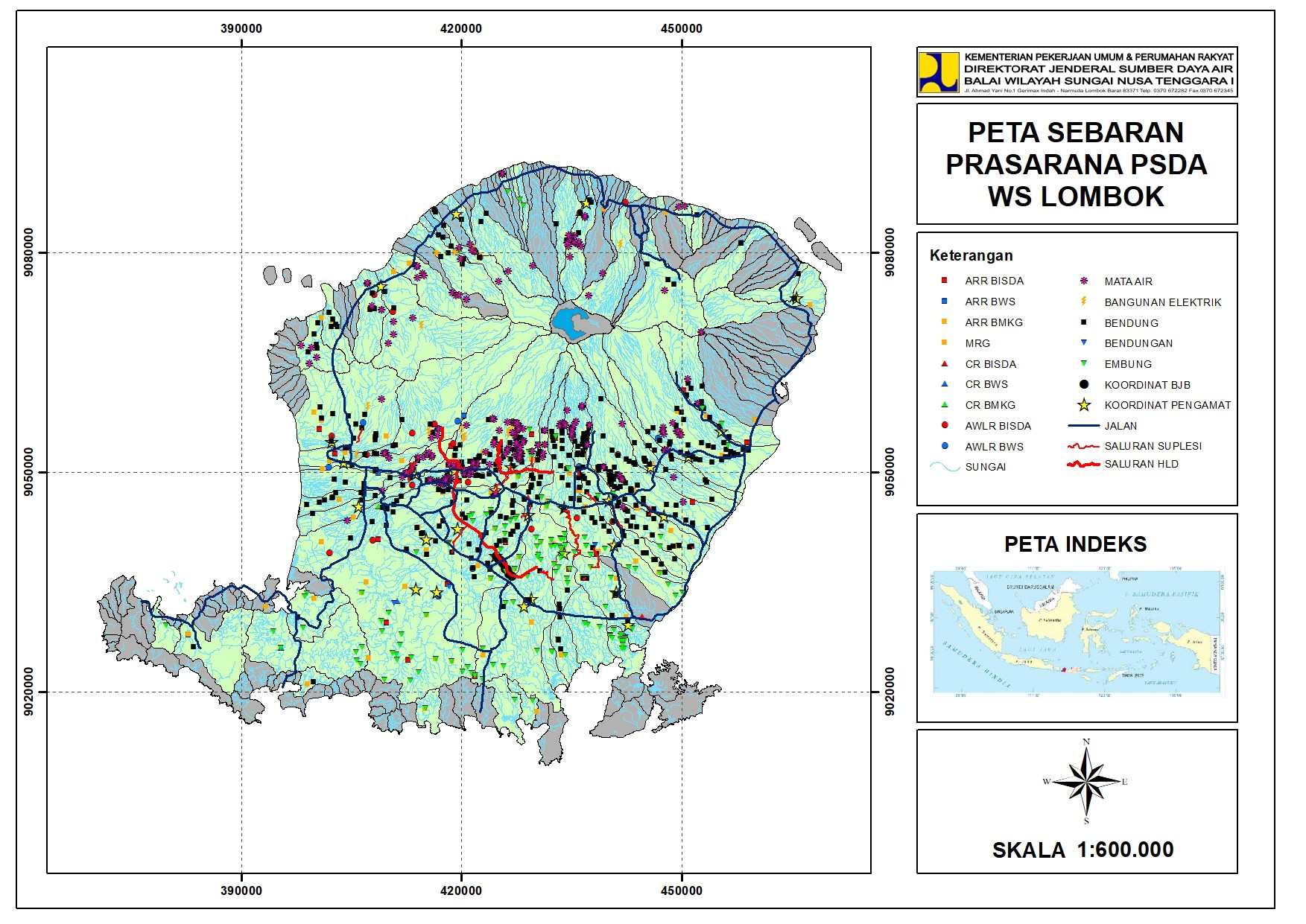 Revitalisasi dan Optimalisasi Sistem Interkoneksi High Level Diversion (HLD) Wilayah Sungai (WS) Lombok Berdasarkan Prinsip Syariah