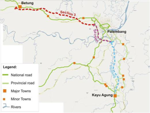 Jalan Tol Kayu Agung - Palembang - Betung