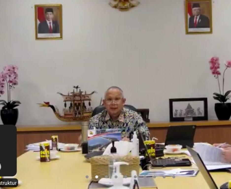 RDP Dirjen Pembiayaan Infrastruktur dengan Komisi V DPR RI
