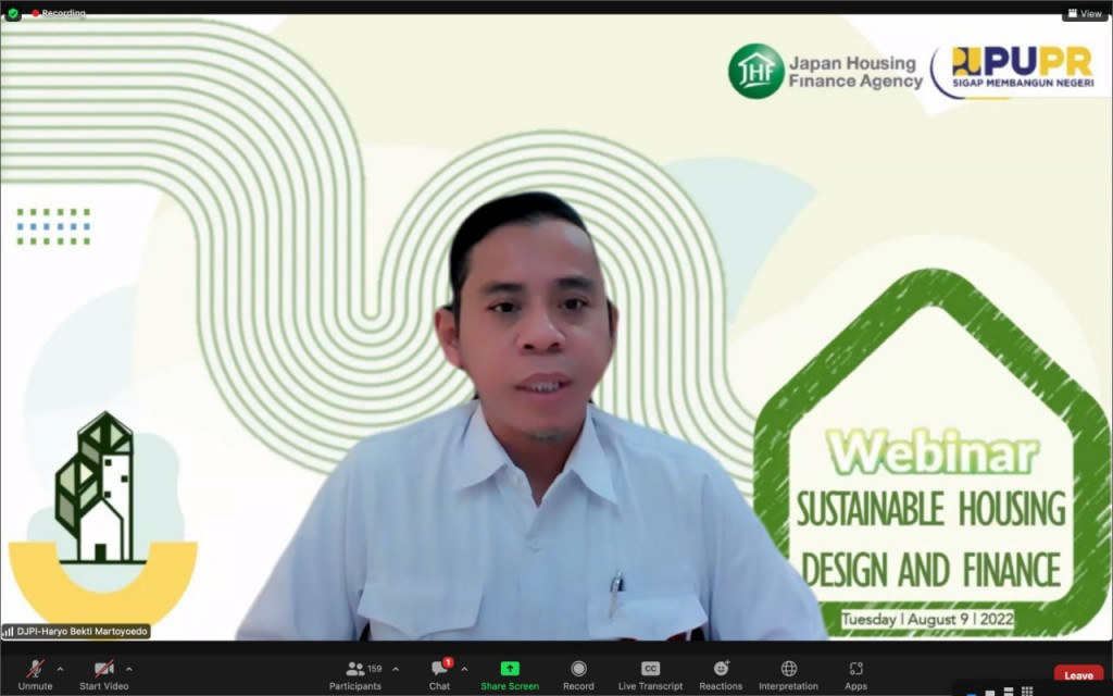Kementerian PUPR Bersama Dengan Para Stakeholder Kembangkan Konsep Green Affordable Housing