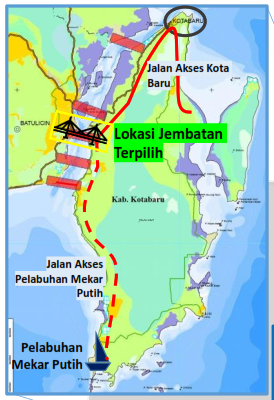 Jembatan Tanah Bumbu - Pulau Laut